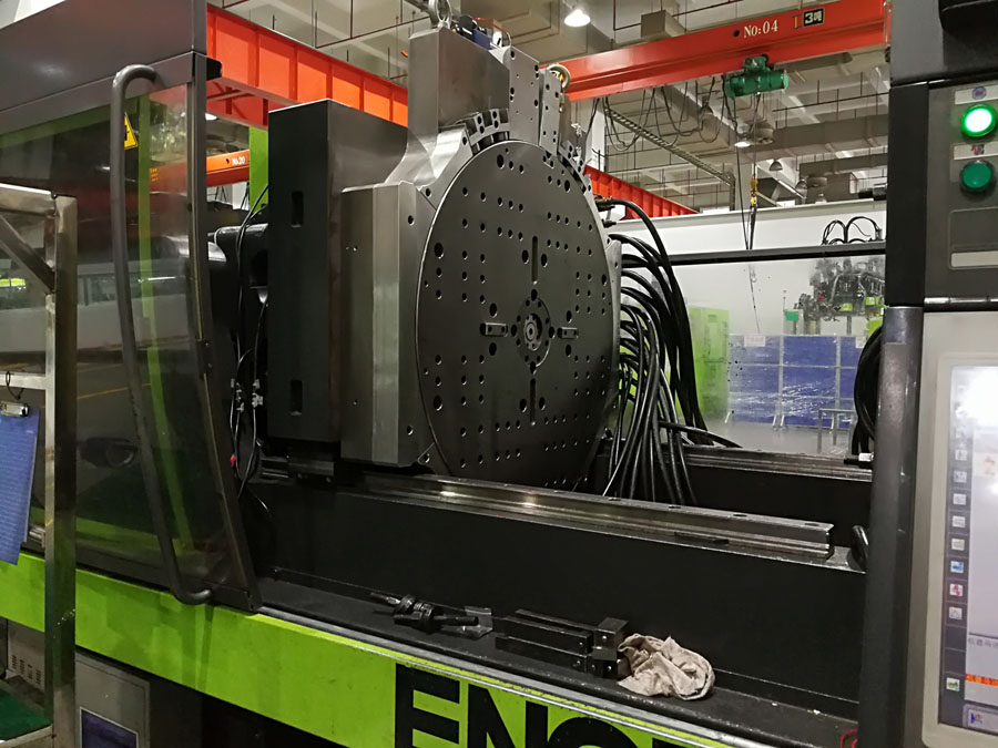 安裝于ENGEL注塑機(jī)上的轉(zhuǎn)盤